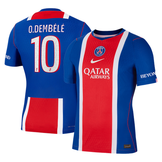 PSG Hjemmebanetrøje 2026/27 – O. DEMBÉLÉ #10 [Spillerversion]