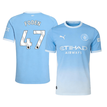 Manchester City Hjemmebanetrøje 2026/27 – FODEN #47 [Spillerversion]