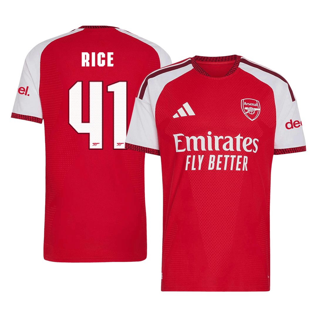 Arsenal Hjemmebanetrøje 2026/27 – RICE #41 – UCL [Spillerversion]