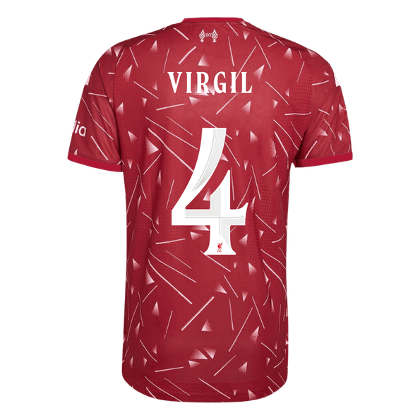 Liverpool Hjemmebanetrøje 2026/27 – VIRGIL #4 [Spillerversion]