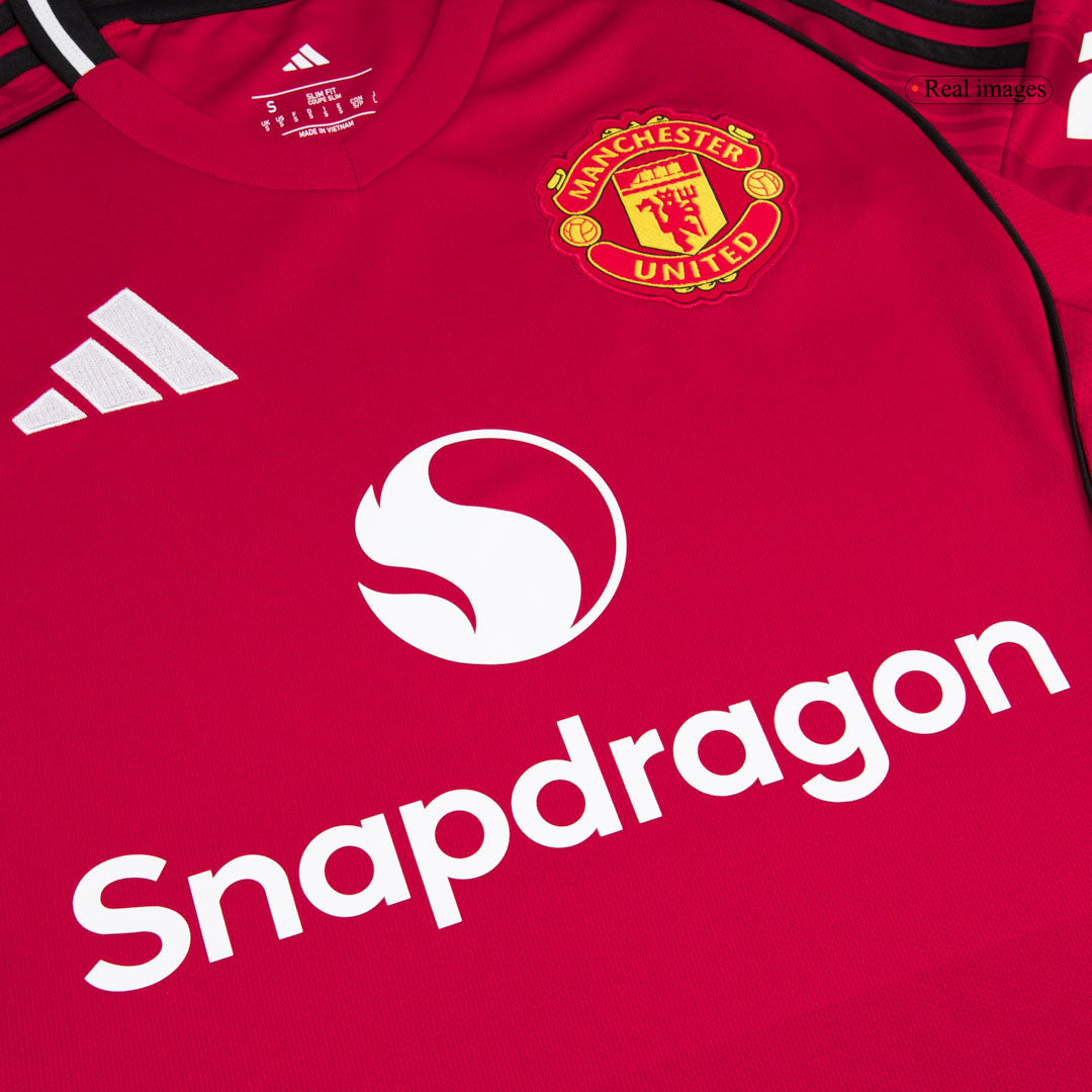 Manchester United Hjemmetrøje 2025/26 MOUNT #7 [PREMIUM]