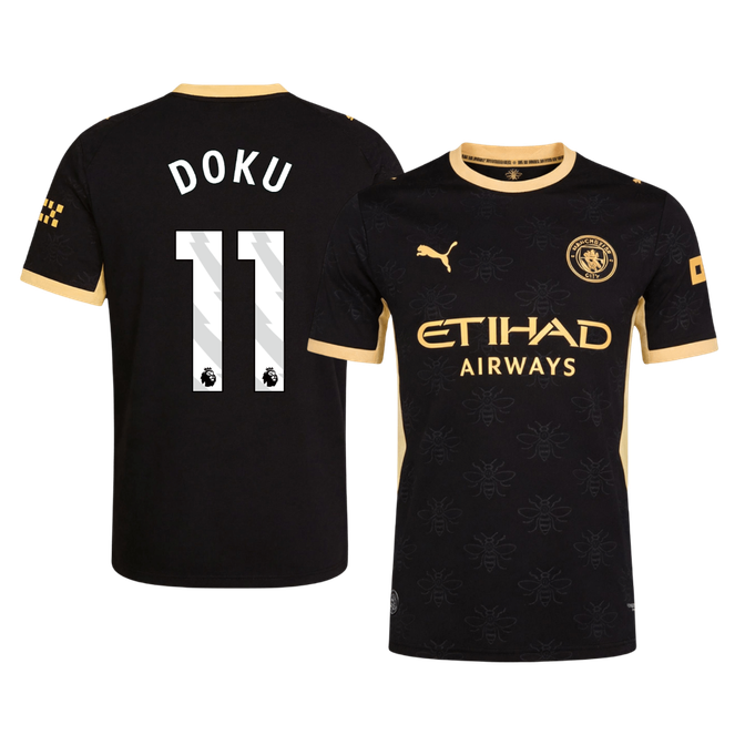 Manchester City Udebanetrøje 2026/27 – DOKU #11 [Spillerversion]
