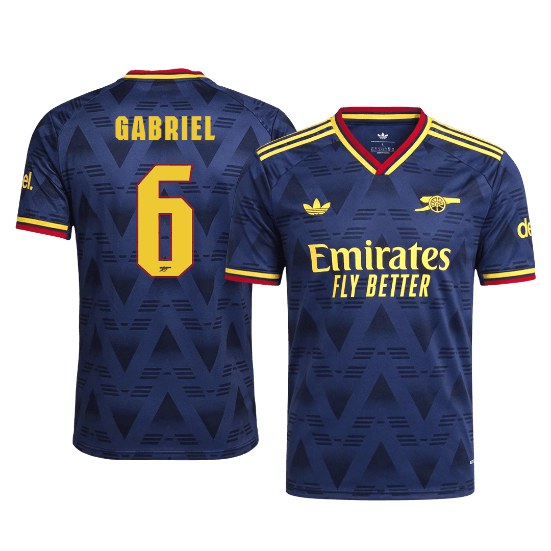 Arsenal Udebanetrøje 2026/27 – GABRIEL #6 – UCL [Spillerversion]