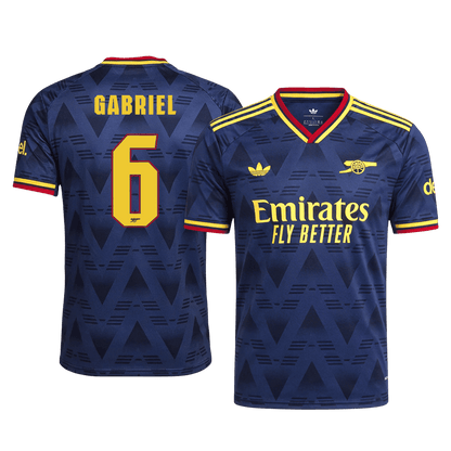 Arsenal Udebanetrøje 2026/27 – GABRIEL #6 – UCL [Spillerversion]