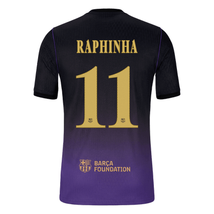 Barcelona Udebanetrøje 2026/27 – RAPHINHA #11 – UCL [Spillerversion]