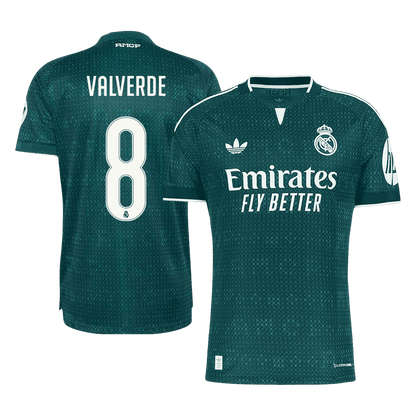 Real Madrid Udebanetrøje 2026/27 – VALVERDE #8 [Spillerversion]