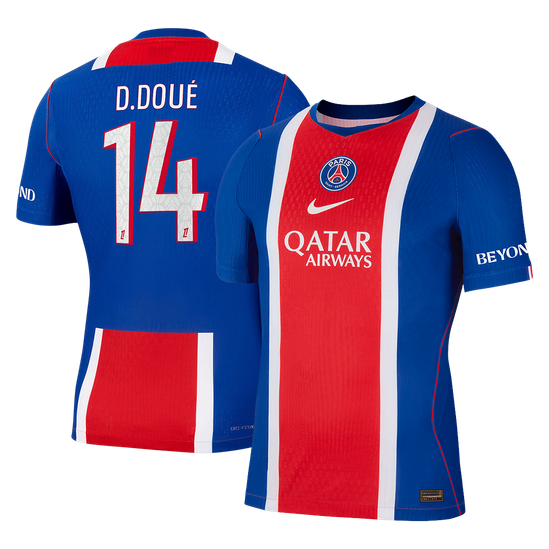 PSG Hjemmebanetrøje 2026/27 – D. DOUÉ #14 [Spillerversion]