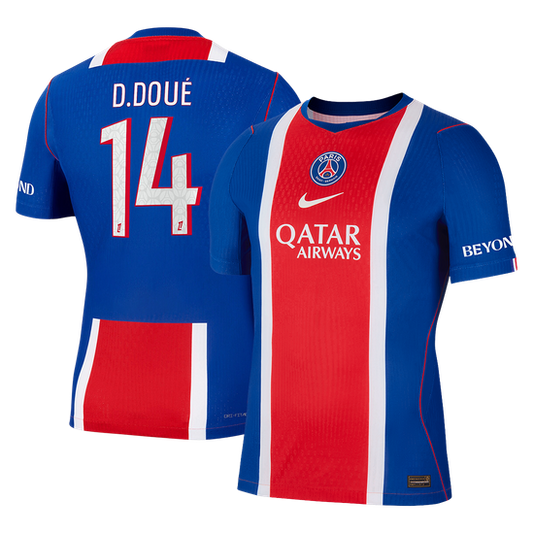 PSG Hjemmebanetrøje 2026/27 – D. DOUÉ #14 [Spillerversion]