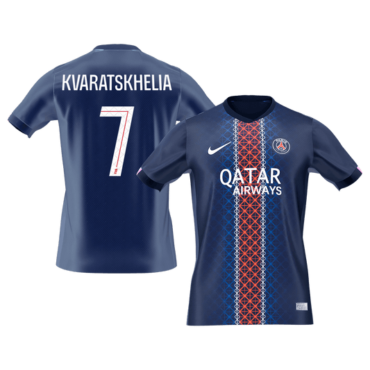 PSG Hjemmetrøje 2025/26 KVARATSKHELIA #7 [PREMIUM]