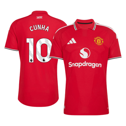 Manchester United Hjemmebanetrøje 2026/27 – CUNHA #10 [Spillerversion]