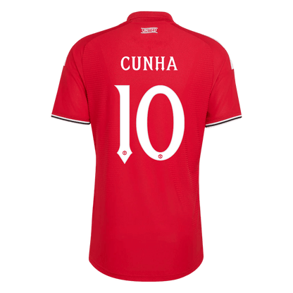 Manchester United Hjemmebanetrøje 2026/27 – CUNHA #10 – UCL [Spillerversion]