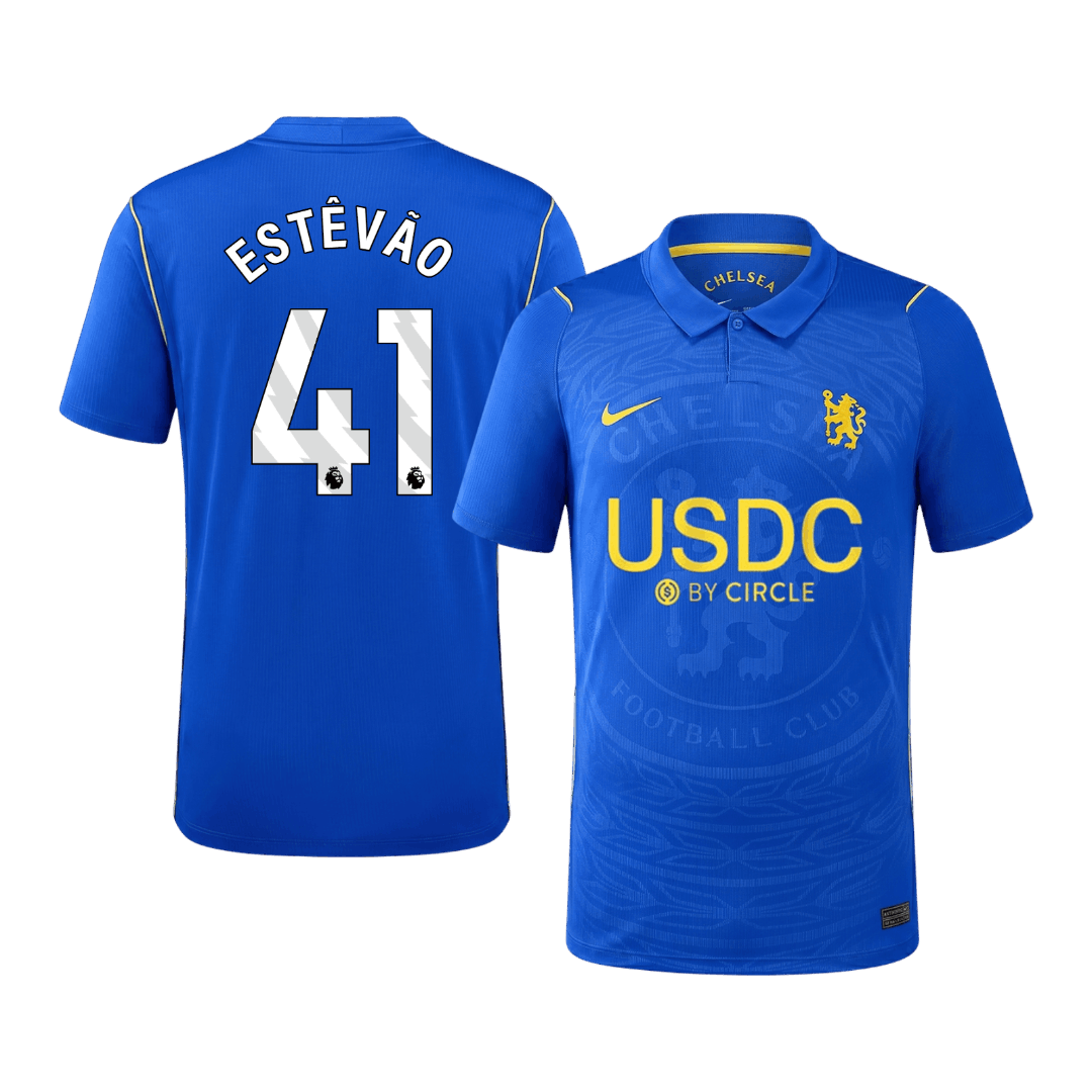 Chelsea Hjemmebanetrøje 2026/27 – ESTÊVÃO #41