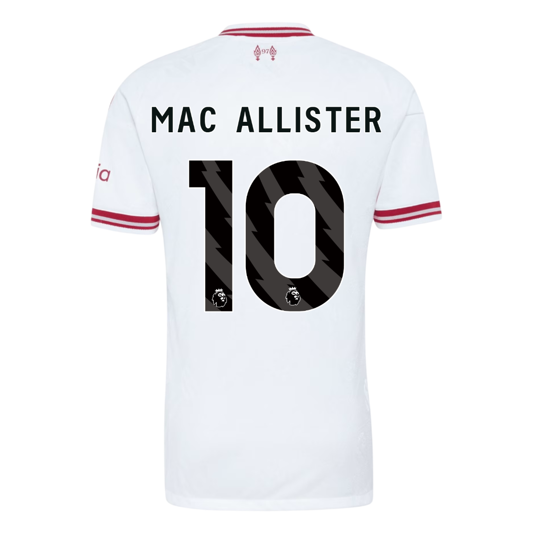 Liverpool Udebanetrøje 2026/27 – MAC ALLISTER #10 [Spillerversion]