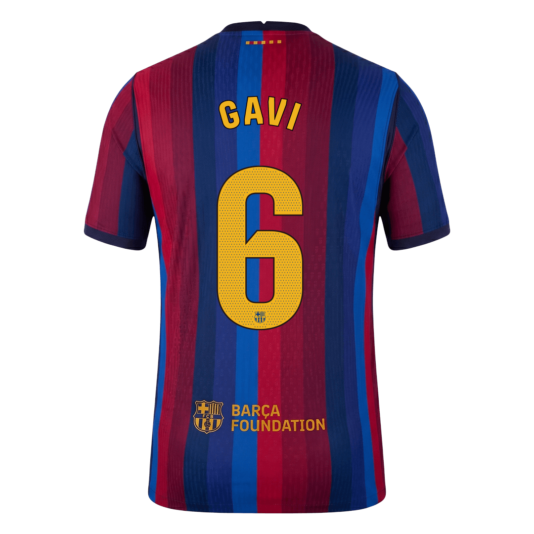 Barcelona Hjemmebanetrøje 2026/27 – GAVI #6 [Spillerversion]