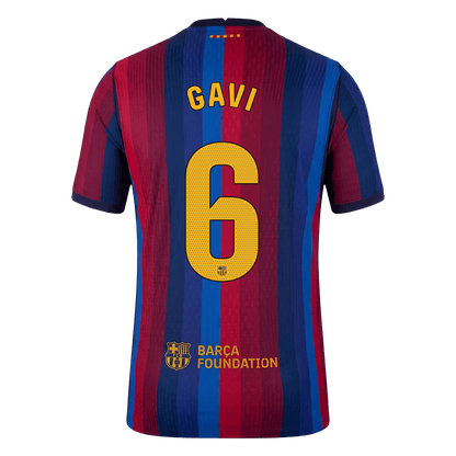 Barcelona Hjemmebanetrøje 2026/27 – GAVI #6 [Spillerversion]