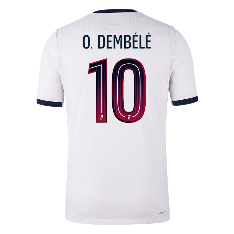 PSG Udebanetrøje 2026/27 – O. DEMBÉLÉ #10 [Spillerversion]