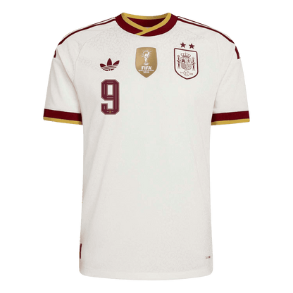 [Champion Edition] Spanien Udebanetrøje VM 2026 – GAVI #9 [Spillerversion]