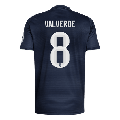 Real Madrid Udebanetrøje 2025/26 VALVERDE #8 [PREMIUM]