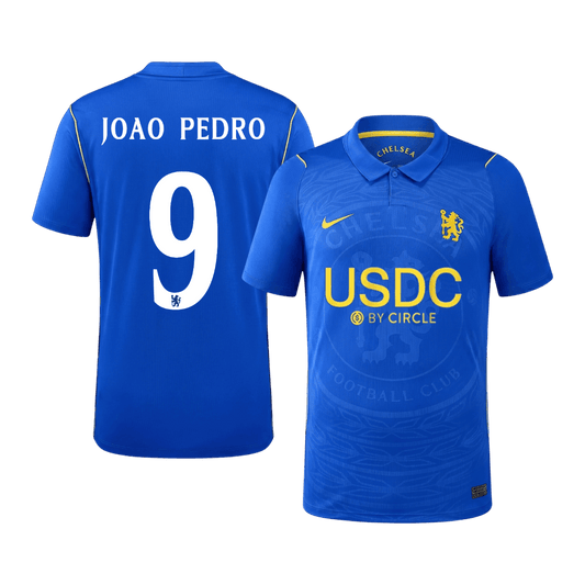 Chelsea Hjemmebanetrøje 2026/27 – JOÃO PEDRO #9 – UCL