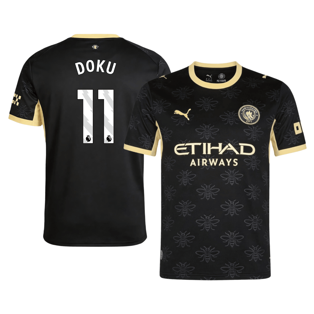 Manchester City Udebanetrøje 2026/27 – DOKU #11
