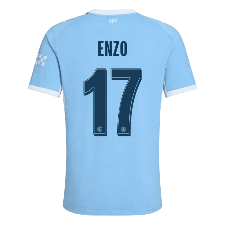 Manchester City Hjemmebanetrøje 2026/27 – ENZO #17 [Spillerversion]