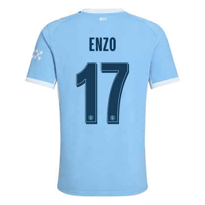 Manchester City Hjemmebanetrøje 2026/27 – ENZO #17 [Spillerversion]