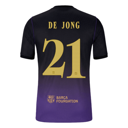 Barcelona Udebanetrøje 2026/27 – DE JONG #21 – UCL