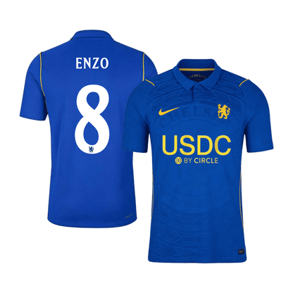Chelsea Hjemmebanetrøje 2026/27 – ENZO #8 – UCL [Spillerversion]