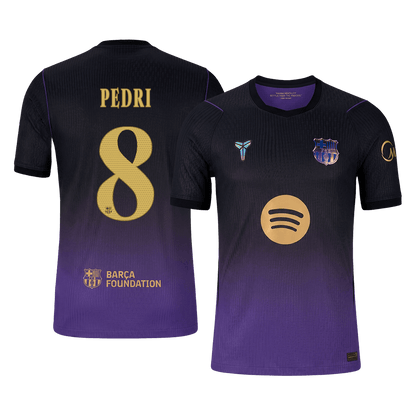 Barcelona Udebanetrøje 2026/27 – PEDRI #8 – UCL [Spillerversion]