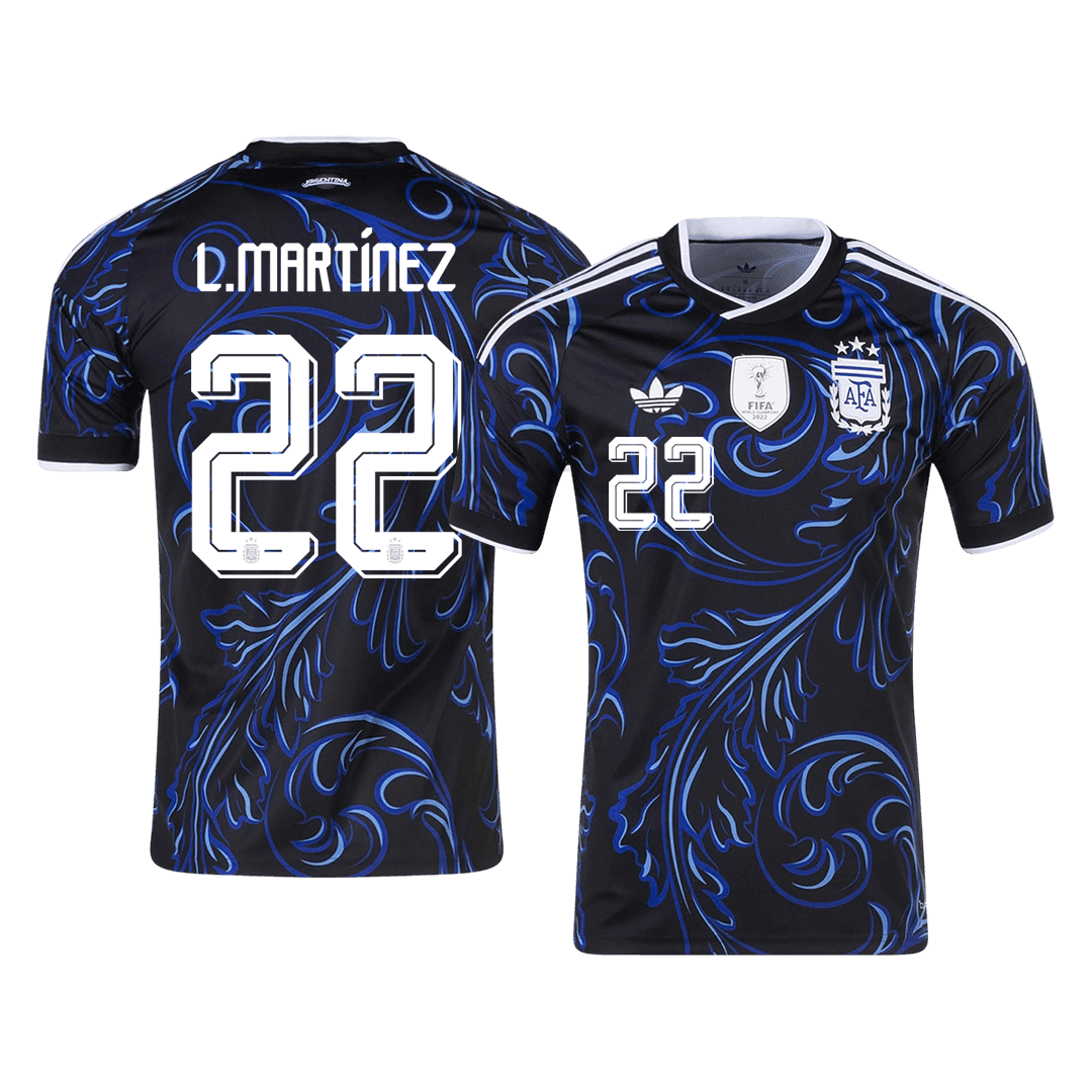 Argentina World Cup Udebanetrøje 2026 L. MARTÍNEZ