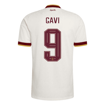 [Champion Edition] Spanien Udebanetrøje VM 2026 – GAVI #9 [Spillerversion]