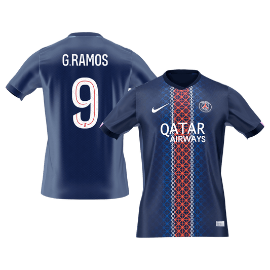 PSG Hjemmetrøje 2025/26 G.RAMOS #9 [PREMIUM]