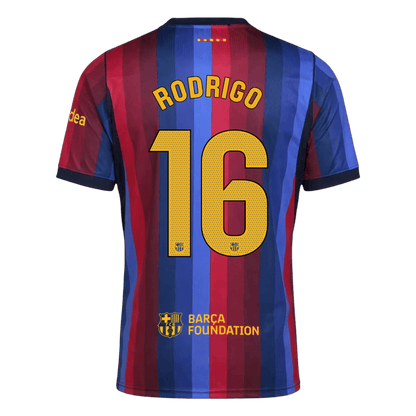 Barcelona Hjemmebanetrøje 2026/27 – RODRIGO #16