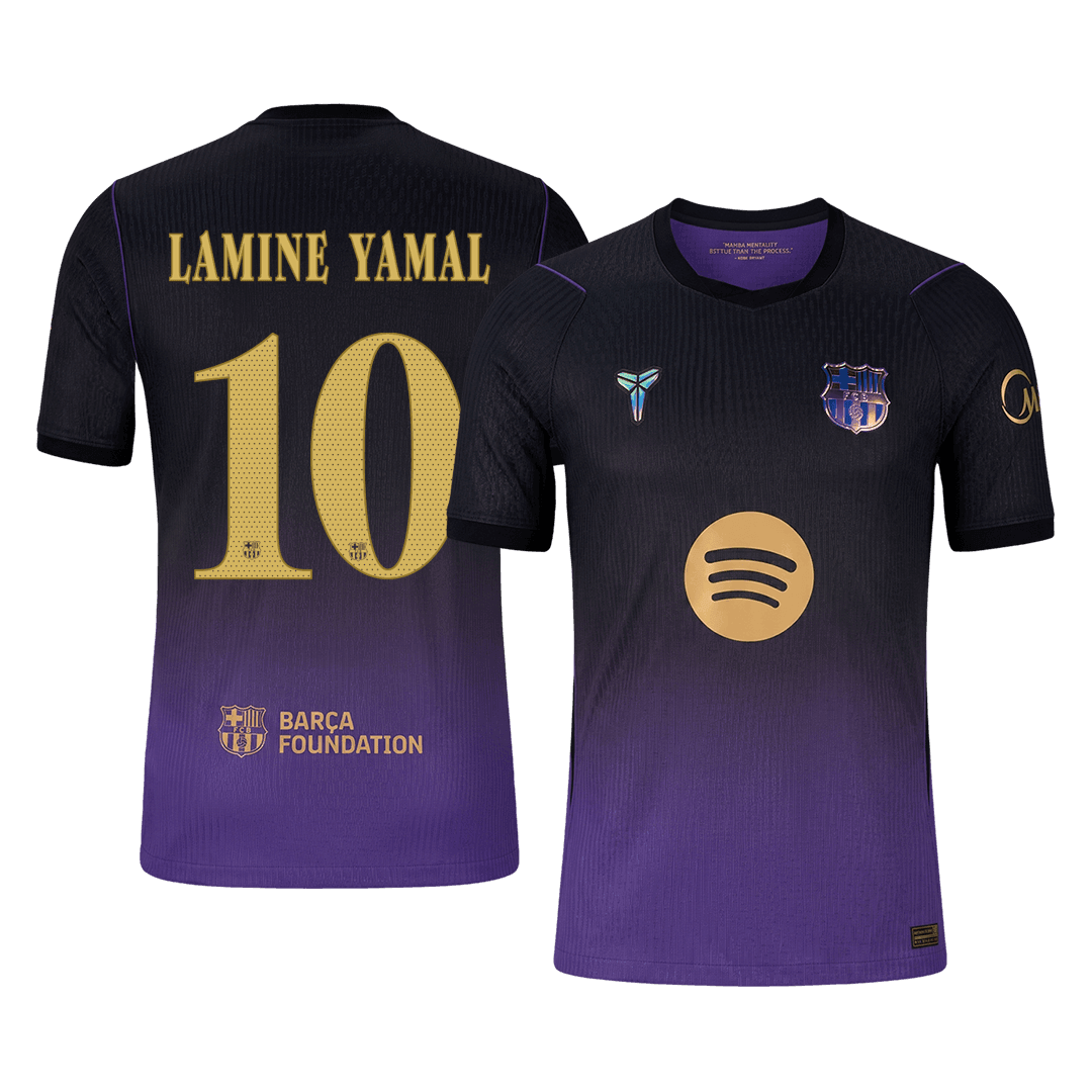 Barcelona Udebanetrøje 2026/27 – LAMINE YAMAL #10 – UCL [Spillerversion]