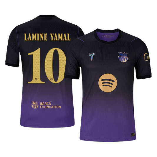 Barcelona Udebanetrøje 2026/27 – LAMINE YAMAL #10 – UCL [Spillerversion]