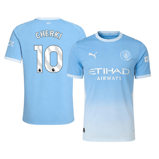 Manchester City Hjemmebanetrøje 2026/27 – CHERKI #10 [Spillerversion]