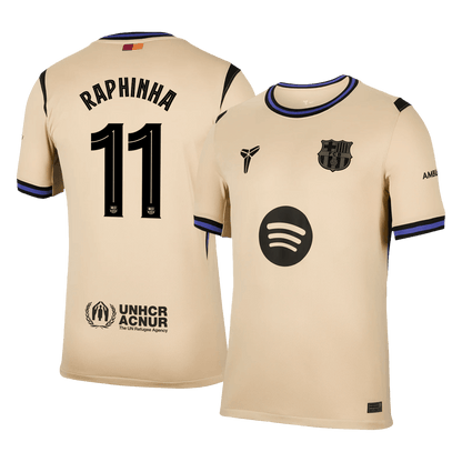 Barcelona Udebanetrøje 2025/26 UCL RAPHINHA #11