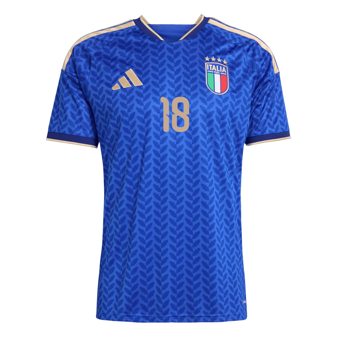 Italy World Cup Hjemmetrøje 2026 BARELLA #18 [PREMIUM]