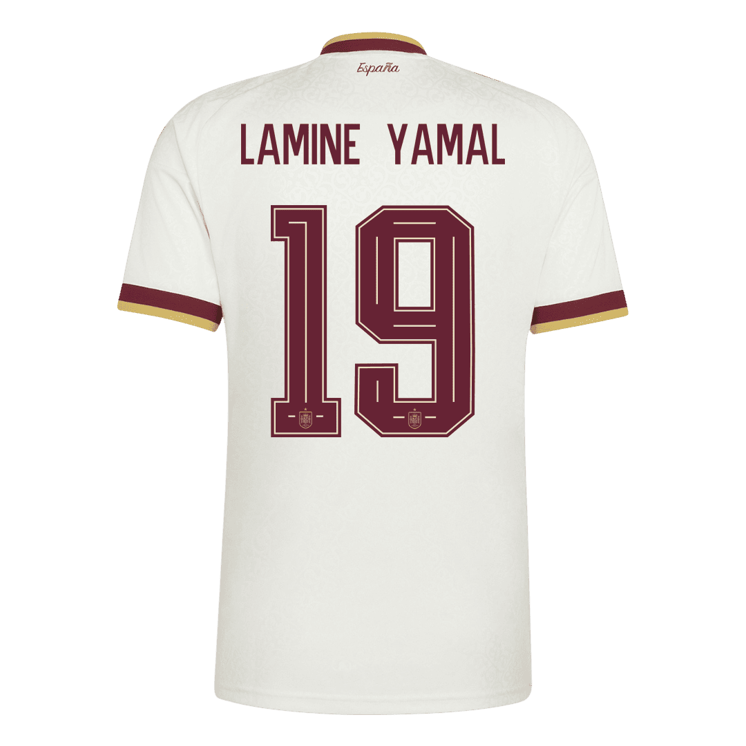 [Champion Edition] Spanien Udebanetrøje VM 2026 – LAMINE YAMAL #19