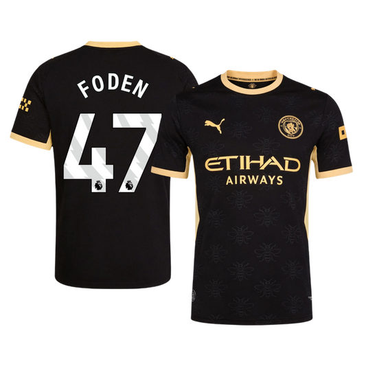 Manchester City Udebanetrøje 2026/27 – FODEN #47 [Spillerversion]