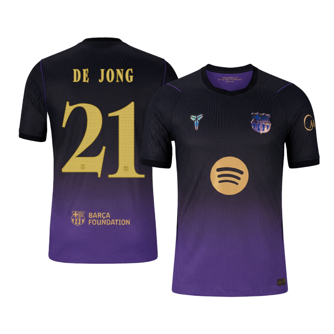 Barcelona Udebanetrøje 2026/27 – DE JONG #21 – UCL