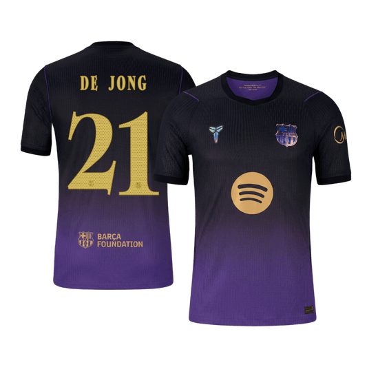 Barcelona Udebanetrøje 2026/27 – DE JONG #21 – UCL