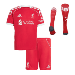Liverpool Hjemmebanesæt Børn 3-dele 2025/26