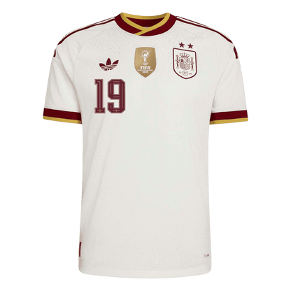 [Champion Edition] Spanien Udebanetrøje VM 2026 – LAMINE YAMAL #19 [Spillerversion]