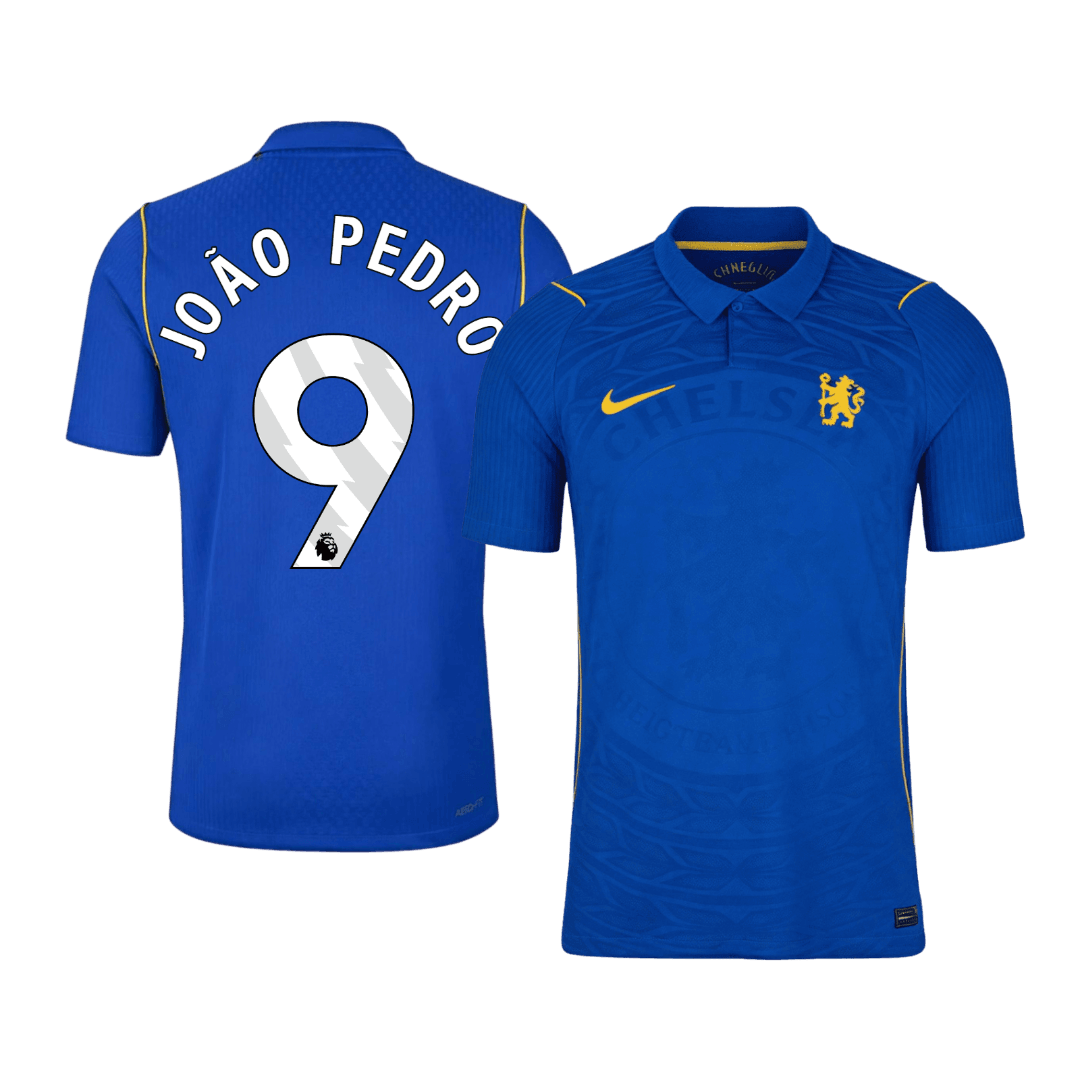 Chelsea Hjemmebanetrøje 2026/27 – JOÃO PEDRO #9 [Spillerversion]