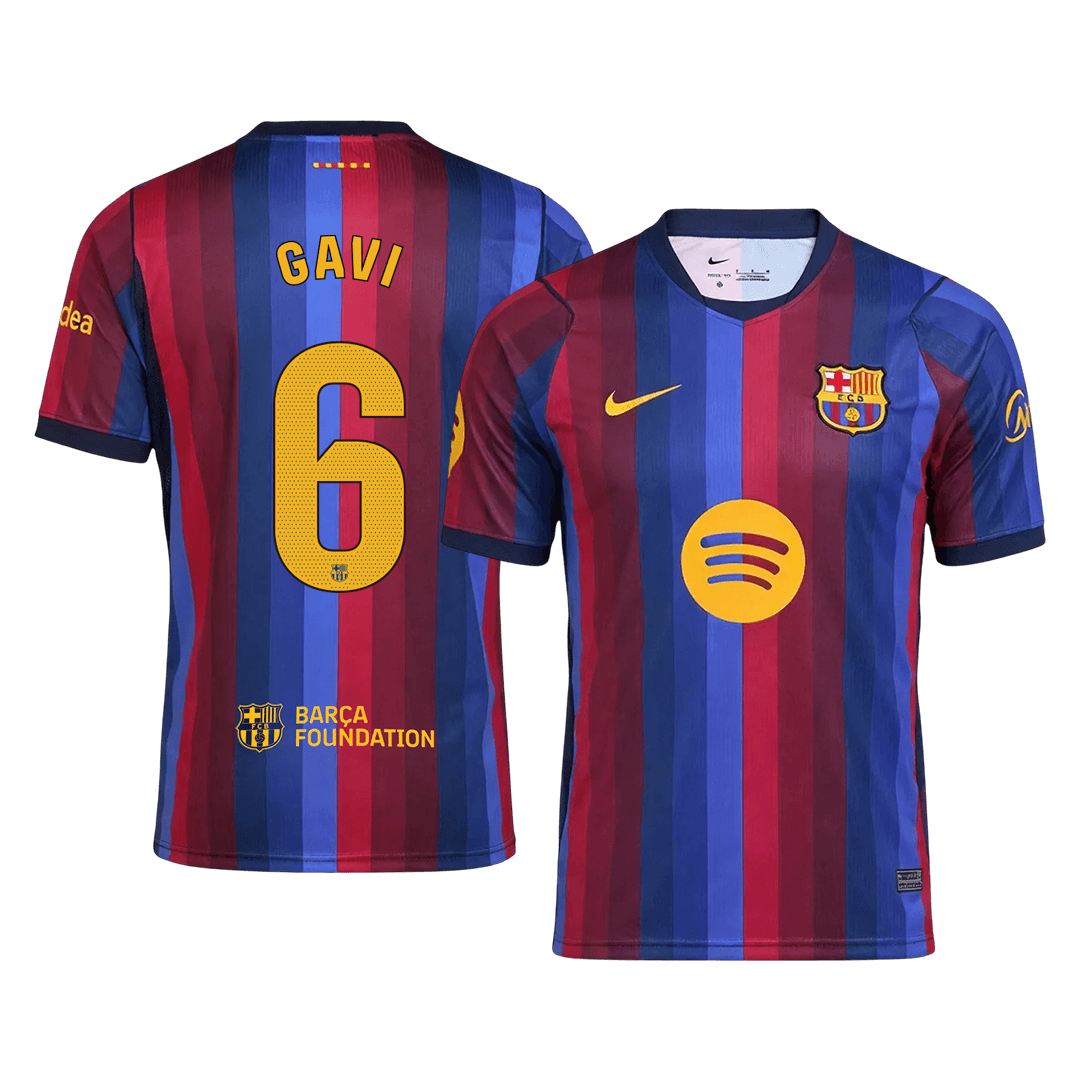 Barcelona Hjemmebanetrøje 2026/27 – GAVI #6