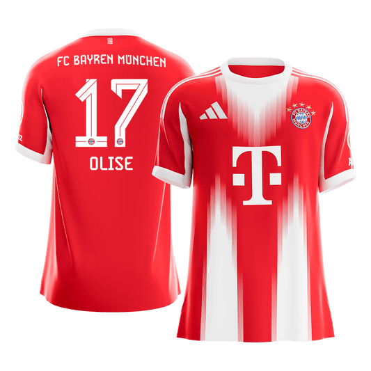 Bayern Munich Hjemmetrøje 2025/26 OLISE #17 [PREMIUM]
