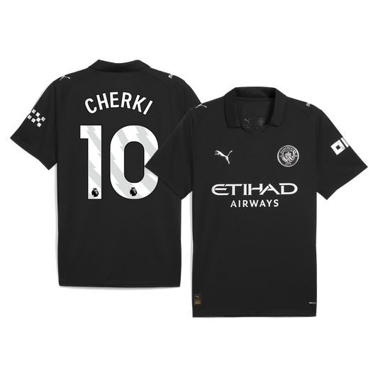 Manchester City Udebanetrøje 2025/26 CHERKI #10
