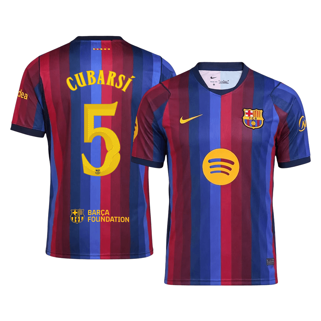 Barcelona Hjemmebanetrøje 2026/27 – CUBARSÍ #5 – UCL