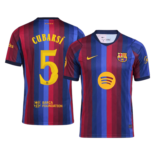 Barcelona Hjemmebanetrøje 2026/27 – CUBARSÍ #5 – UCL